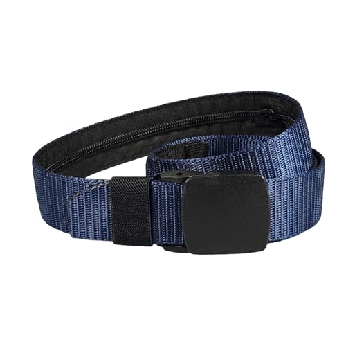 Setauoo Geldgürtel für Reisen, Sicherheitsgeldgürtel - Reise-Diebstahlschutzgürtel mit Geldfach | Reise-Anti-Diebstahl-Sicherheitsgürtel für Wertsachen, bequemer, sicherer Taillengürtel für Bargeld, von Setauoo