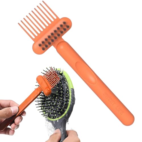 Setauoo Kammreiniger | Haarbürsten Reinigungswerkzeuge Kammreiniger Rechen - 2-in-1 Reinigungsrakel Für Entwirren Schmuckentfernung Reise Salon Haushalt Friseur Männer Frauen von Setauoo