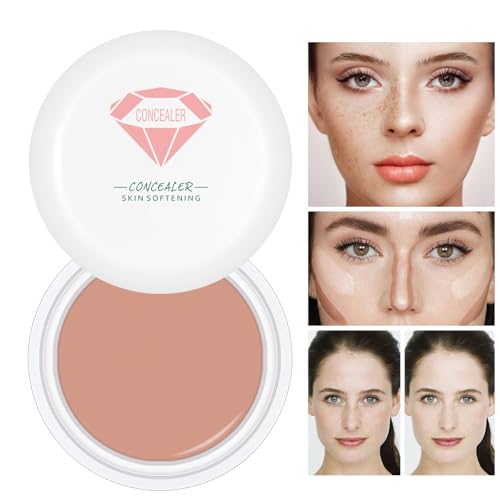 Setauoo Unter Augen Concealer - Langzeit Abdeckcreme,Wasserfeste Langzeit Full Coverage Abdeckung für Dunkle Augenringe und Flecken bei Mädchen für Hochzeit und Partys von Setauoo
