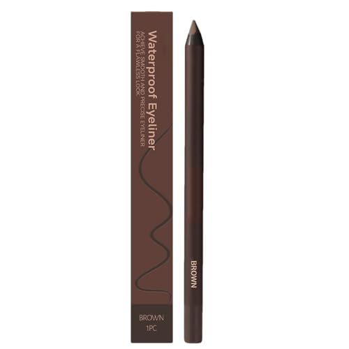 Setauoo Wasserfester Eyeliner - Glatter Wasserdichter Augenlinierstift - Hochpigmentierter Lang Anhaltender Make Up Stift Für Frauen Und Mädchen Täglicher Einsatz Und Party von Setauoo