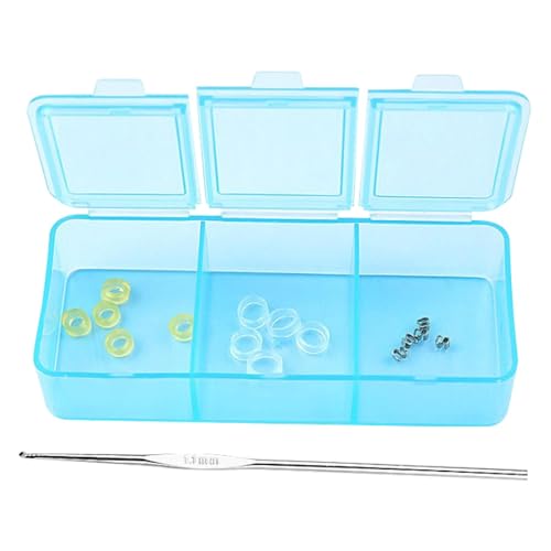 Setauoo Zehennagelkorrektur | Zange Zehennagel Korrektor Glätteisen - Eingewachsene Zehennägel Entfernungsset mit Aufbewahrungsbox, Kurve Korrektur Eingewachsener Nagel für Männer von Setauoo