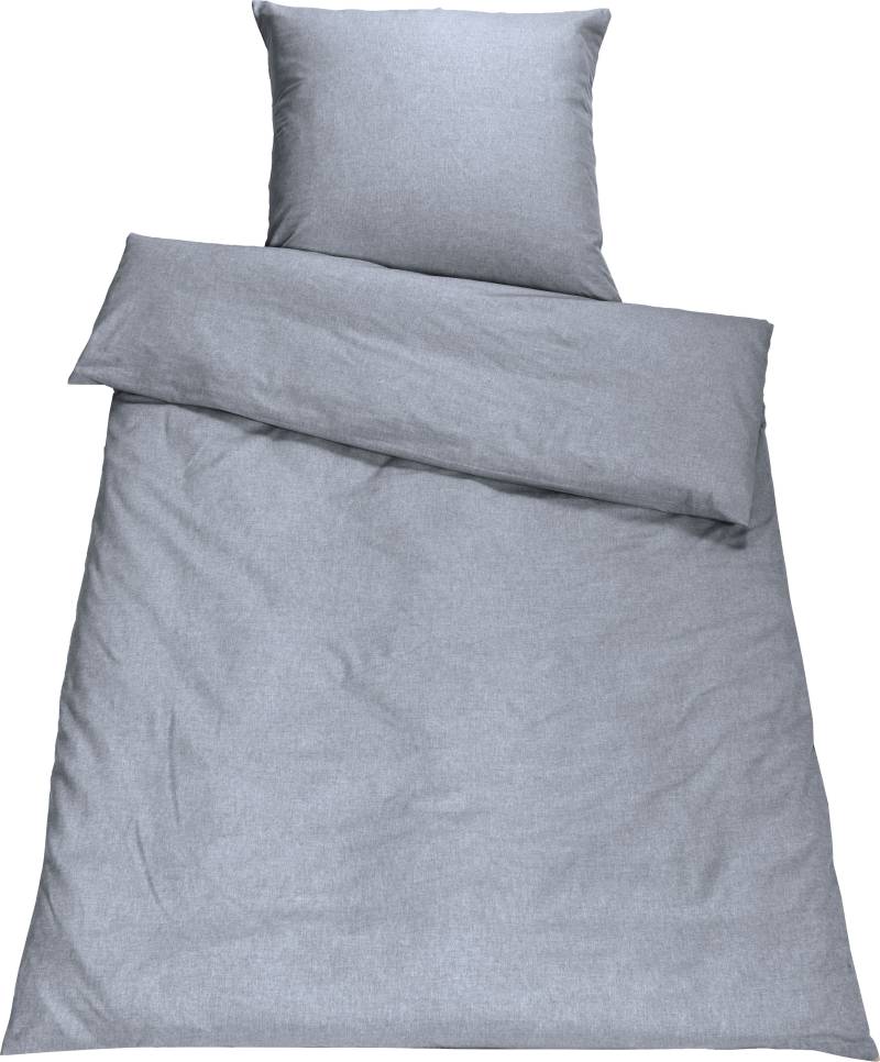 SETEX Bettwäsche "Chambray" 2 Stk. tlg. in diversen Uni-Tönen von Setex