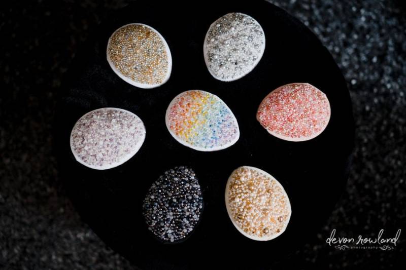 Benutzerdefinierte Perlen Fascinator von SevGedraMakes