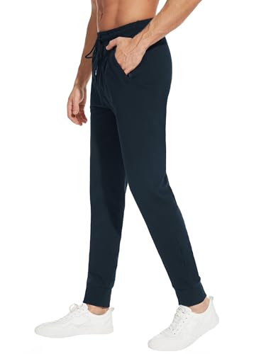 Sevego Jogginghose Herren Sporthose Baumwolle Lang Trainingshose mit Reißverschlusstaschen Freizeithose Sweatpants Hose Dunkelblau XXL Sevego Jogginghose Herren Sporthose Baumwolle Lang Trainingshose mit Reißverschlusstaschen Freizeithose Sweatpants Hose Dunkelblau XXL von Sevego