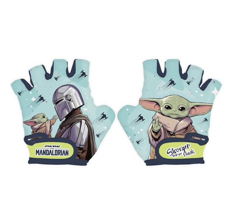 Seven Polska Fahrradhandschuhe Star Wars MANDALORIAN, Größe S, fingerloser Schutz-Handschuh von Seven Polska