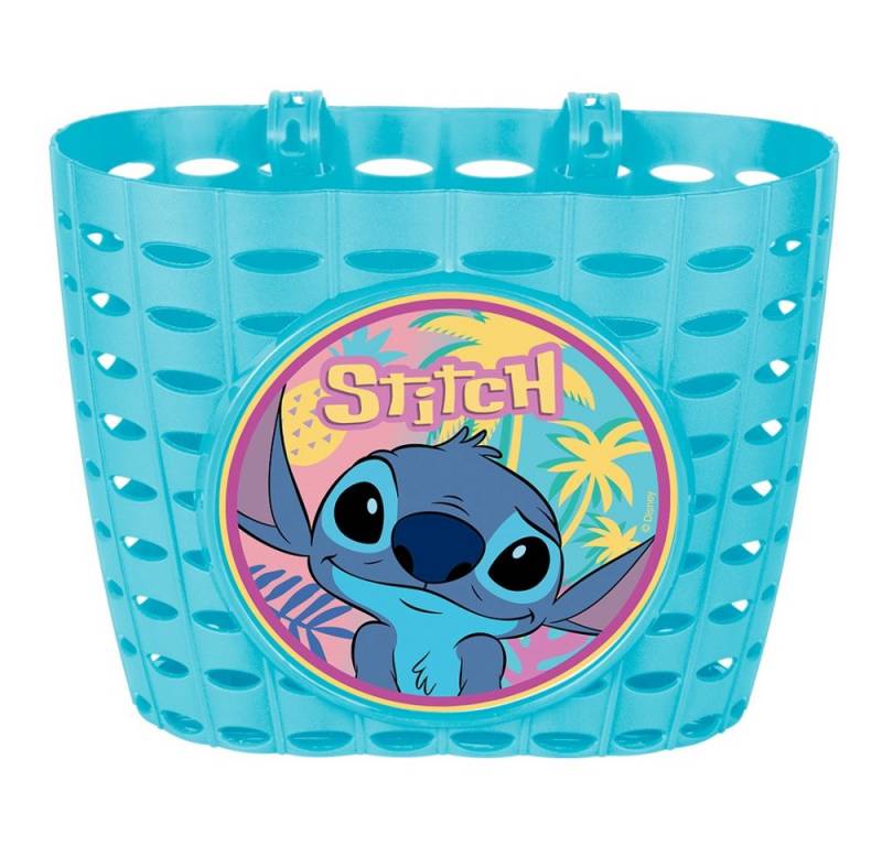 Seven Polska Fahrradkorb Disney Lenkerkorb STITCH: Meega, nala kweesta! - türkis von Seven Polska