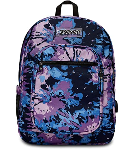 Seven S.p.a. Seven Freethink Rucksack Freethink Unisex - Kinder und Jugendliche (3er Pack), Vario., 33 x 44 x 20 cm, Rucksack Backpacks von Seven