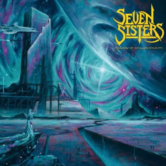 Seven Sisters Shadow of a falling star pt. 1 LP marmoriert von Seven Sisters