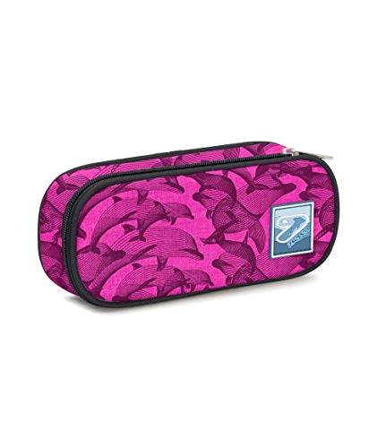 Seven Unisex Milan, Cross und Go Elastische Geldbörse, Geldbörse und Kartenetui Gepäck- Badehose, Pink Delfin, Einheitsgröße von Seven