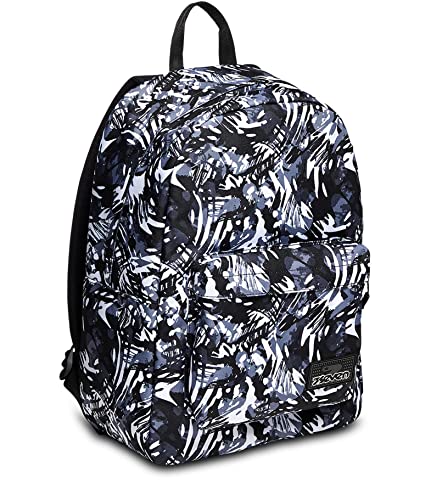 RUCKSACK ISCHOOLPACK SEVEN Geräumige Schultasche für Teenager, Mädchen und Jungen, mit Laptopfach & USB Anschluss, italienisches Designschwarz, inkl. Powerbank von Seven