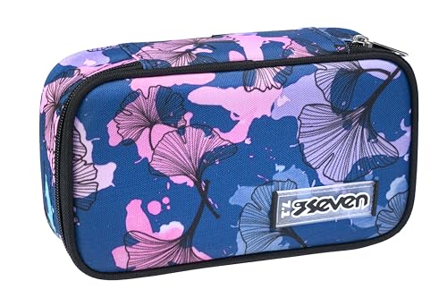 Seven Federmäppchen Quick Case Flower, mehrfarbig, schreibset von Seven