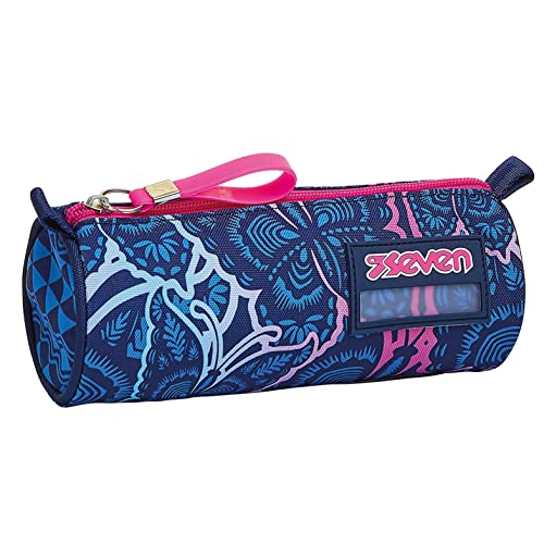 Seven Graceful Stifthalter für Mädchen, Blau, Grundschultasche, Mittelschule und Oberstufe von Seven