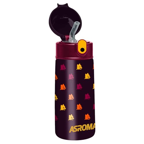 Seven Roma Thermosflasche aus Edelstahl, Rot, 0,46 l, Trinkflasche für Grundschule, Sport und Freizeit, Kinder, rot, Taglia Unica Seven Roma Thermosflasche aus Edelstahl, Rot, 0,46 l, Trinkflasche für Grundschule, Sport und Freizeit, Kinder, rot, Taglia Unica von Seven