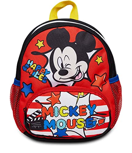 Seven Rucksack, Schulranzen für Kindergarten & Freizeit; Ideal für Ausflüge, für Mädchen und Jungen; Micky Maus von Seven