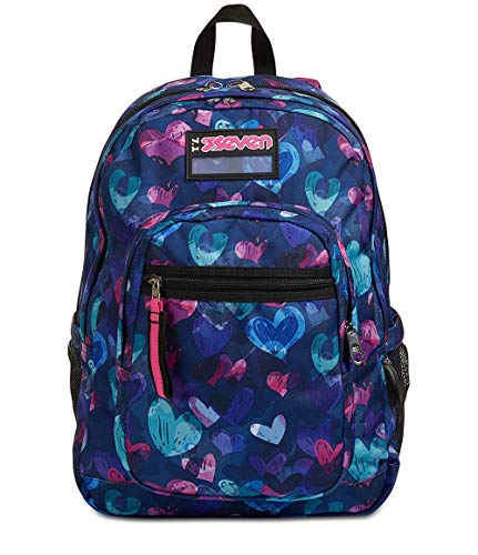 Seven School Backpack - Freethink Girl - Doppelfach - Trinkflaschenfach von Seven