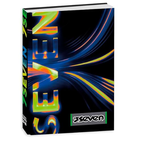 Seven Schultagebuch datiert Standard 12 Monate schwarz Schulzubehör Rucksack Zubehör Junge von Seven