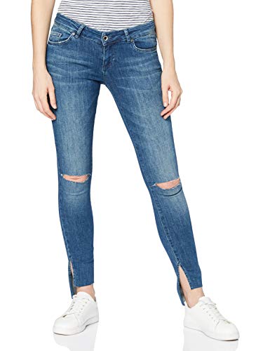 Seven7 Damen Cara Skinny Jeans, Blau (Bluecrop Ind 001), 44 (Herstellergröße: 31/28) von Seven7