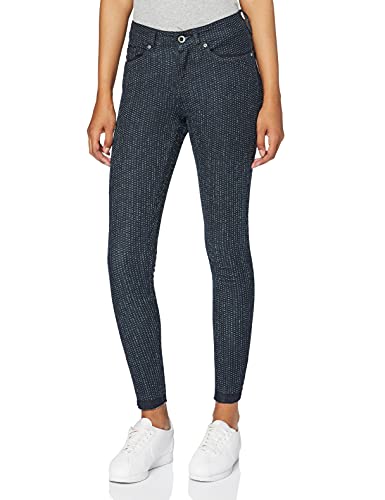 Seven7 Damen Kate Jeans, Schwarz (Dot Blk 003), 32 (Herstellergröße: 25/28) von Seven7