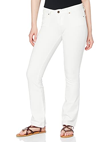 Seven7 Damen Monica Bootcut Jeans, Weiß (Rinse Wt 002), 25W/32L von Seven7