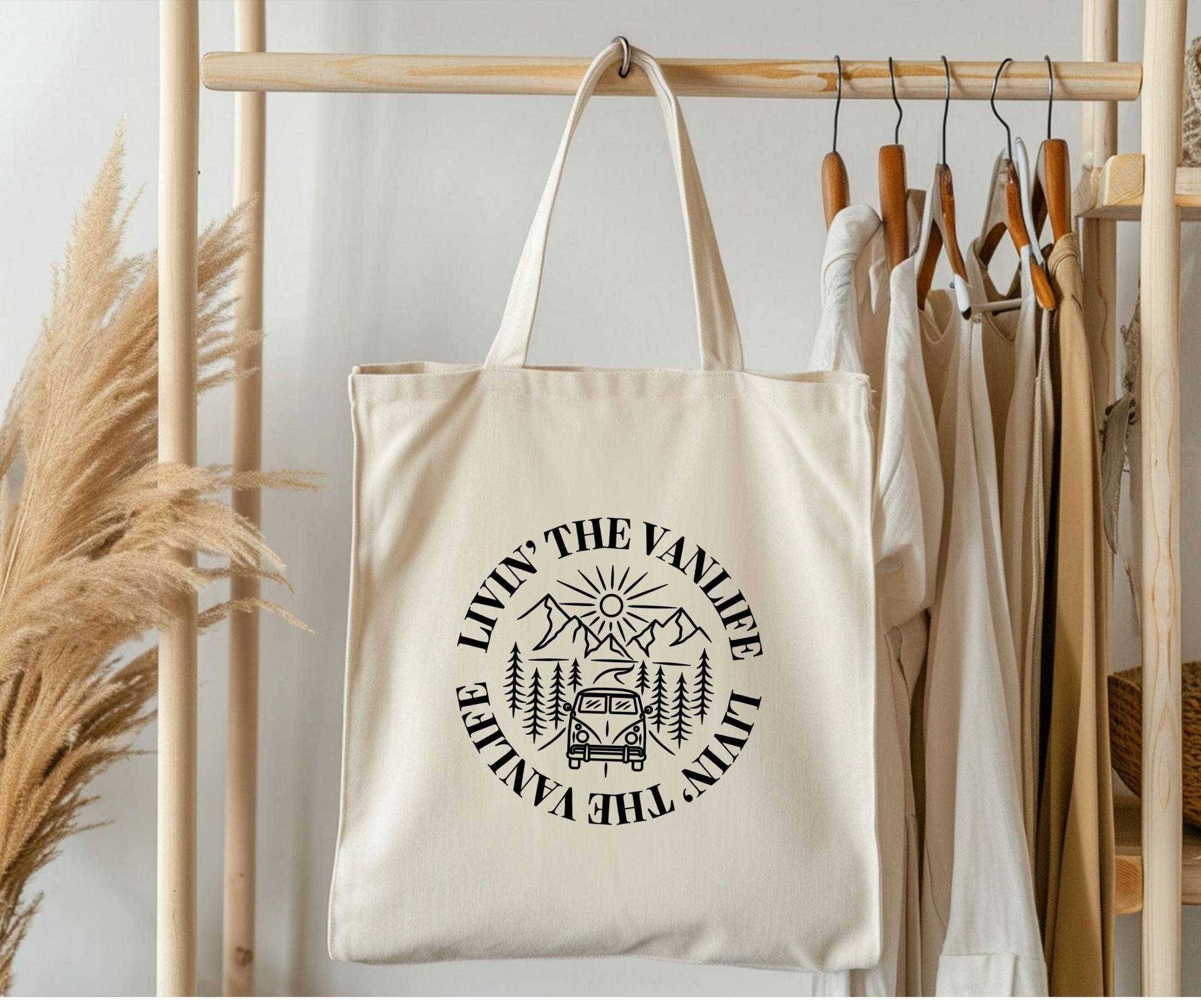 Vanlife Tasche Camper Geschenk Wohnwagen Vw Bus Beutel Abenteuer Bulli - 100% Baumwolle, Versch. Designs von SevenHeavenApparel