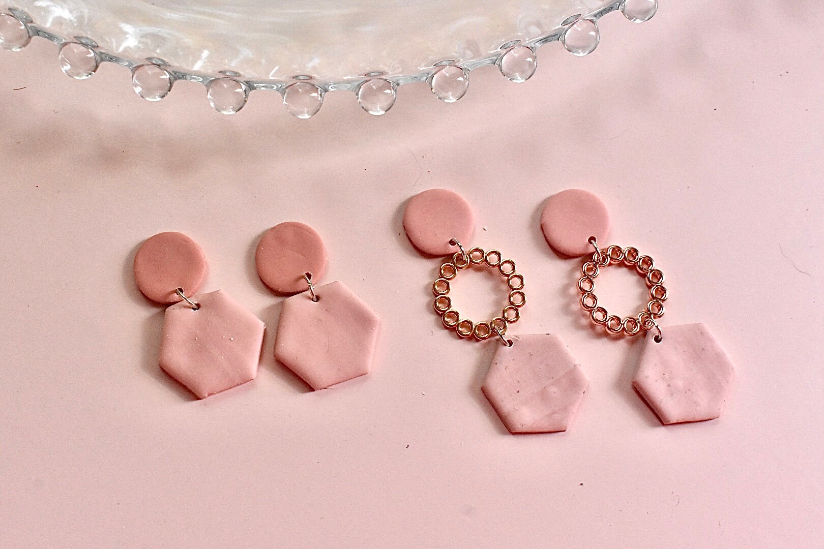 Lottie Collection - Handgefertigte Ohrringe Aus Polymer Clay Lottie Collection - Handgefertigte Ohrringe Aus Polymer Clay von SevenRiversCo