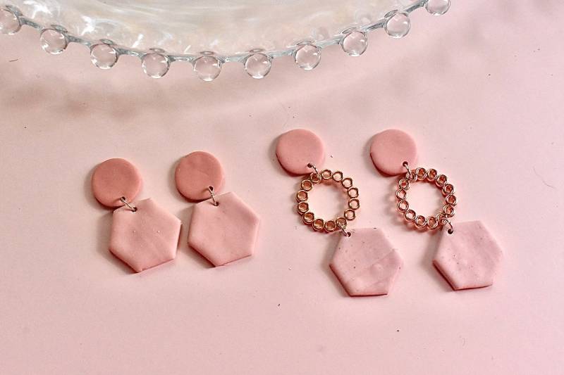 Lottie Collection - Handgefertigte Ohrringe Aus Polymer Clay von SevenRiversCo