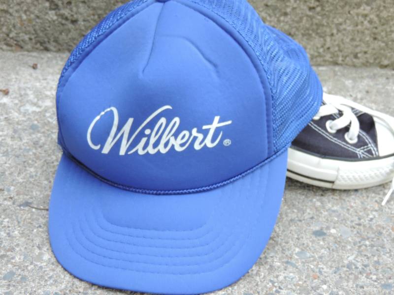 Vintage Wilbert Snap Back Trucker Cap Royal Blue Verstellbarer Hut von SevenSeven52Vintage