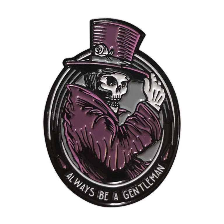 Gentleman Ghost Emaille Pin von SeventhInk