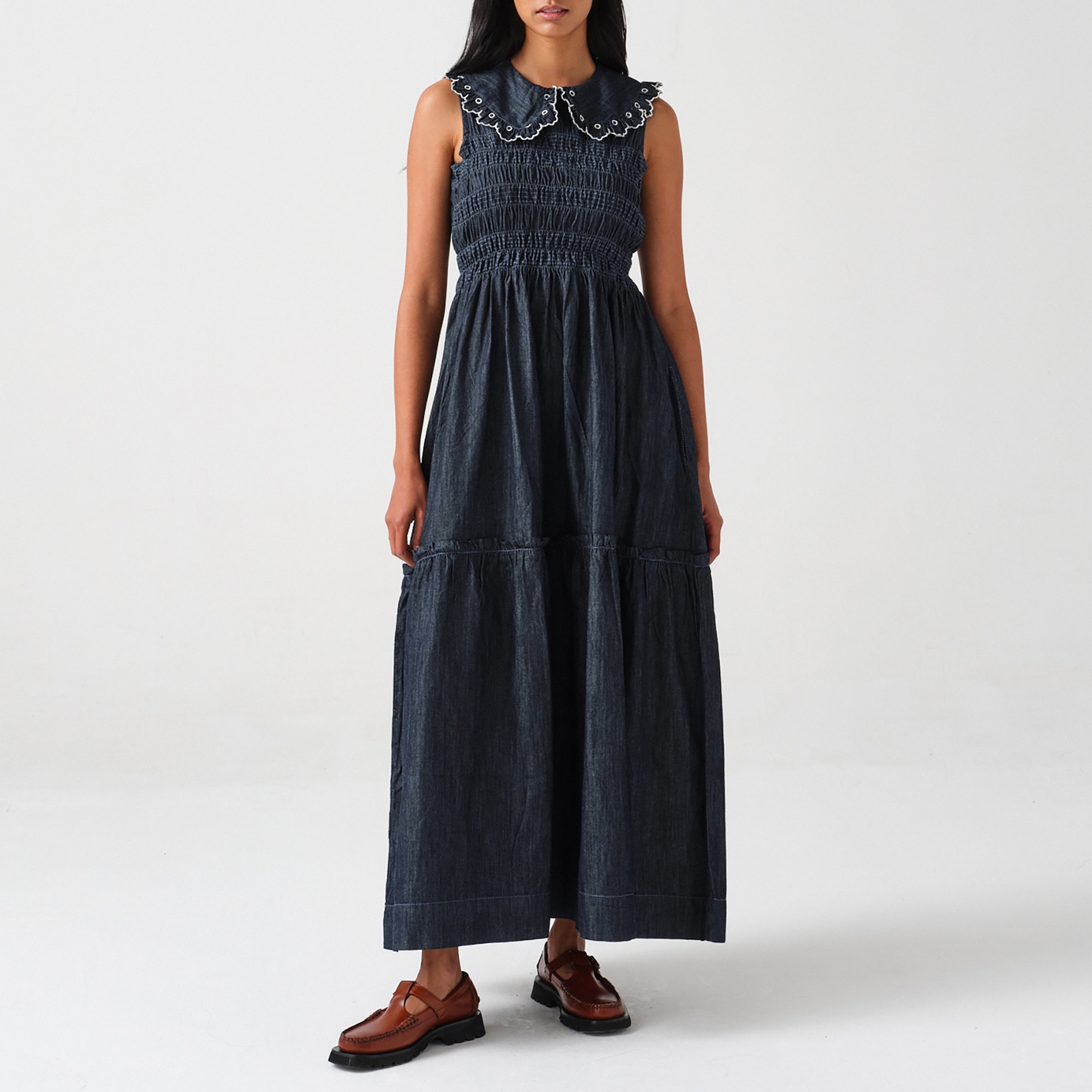 Seventy + Mochi Women's Skye Dress - Indigo Rise - UK 12 von Seventy + Mochi