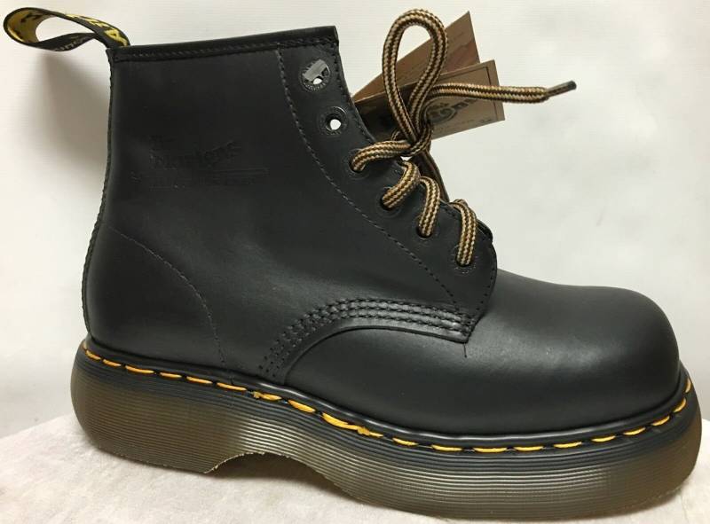 Jahrgang Dr. Martens Schwarz Harvey Stiefel Größe 7 Us Jahrgang Dr. Martens Schwarz Harvey Stiefel Größe 7 Us von Seventystore