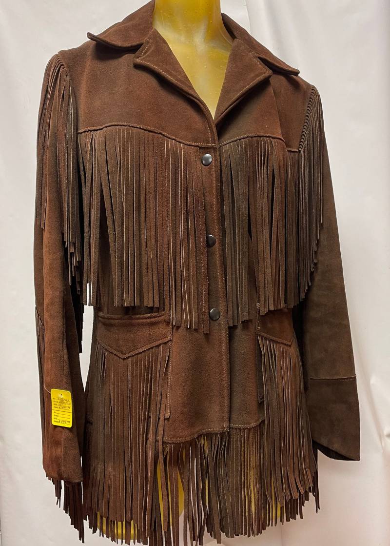 Vintage Joo Kay Fringe Jacke Größe 12 Vintage Joo Kay Fringe Jacke Größe 12 von Seventystore