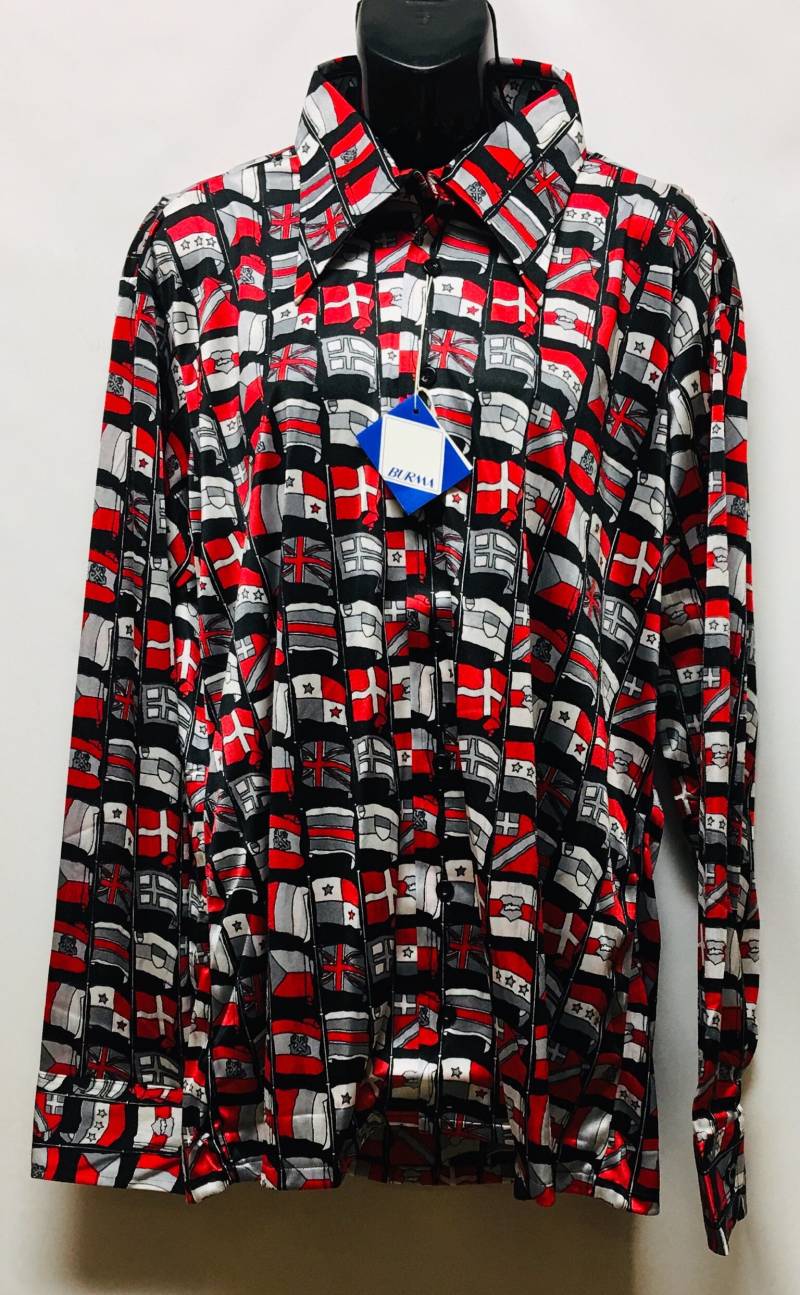 Vintage Oleg Cassini Shirt Gr. L von Seventystore