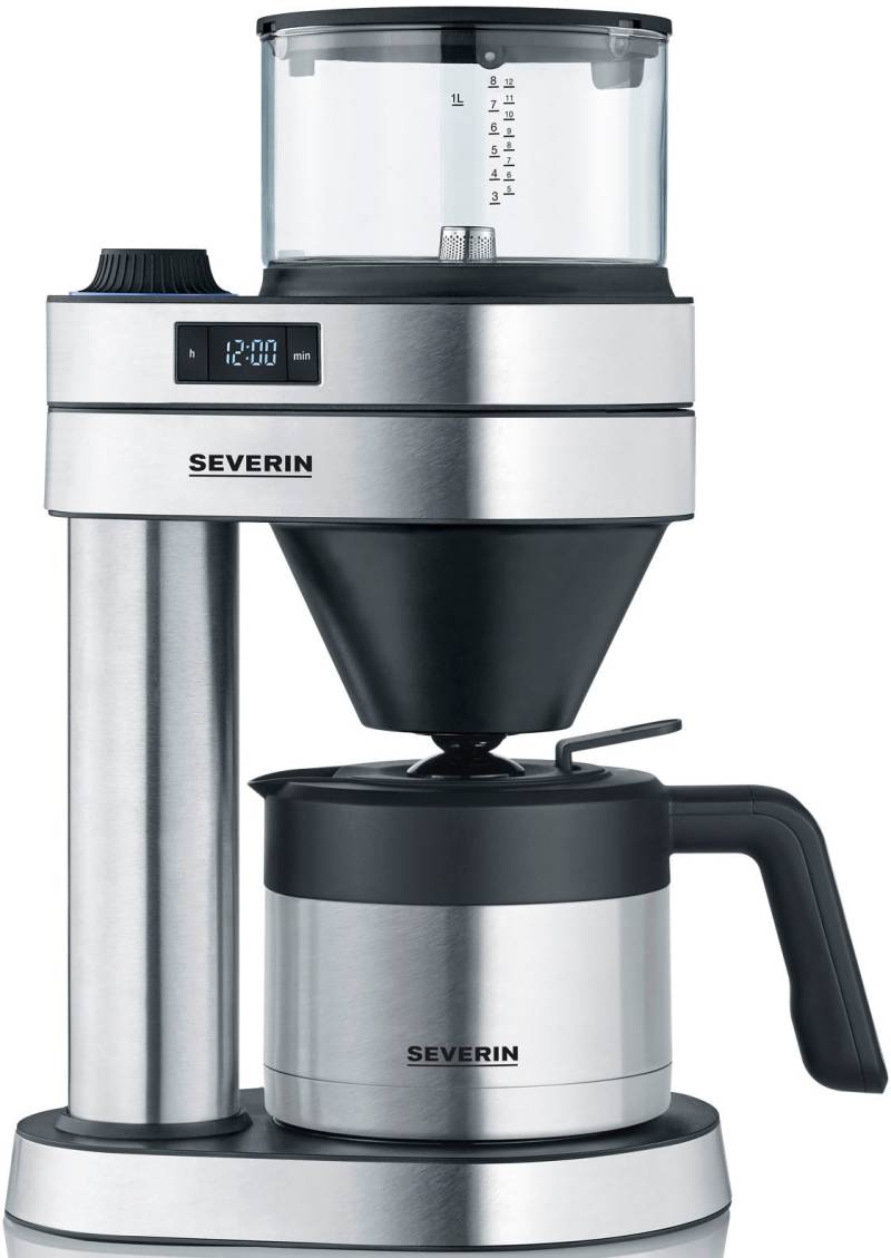 Severin Filterkaffeemaschine "Café Caprice KA 5763" 1 l Kaffeekanne Papierfilter 1x4 von Severin