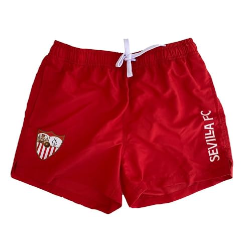 Sevilla FC Unisex Roter Badeanzug Schwimm-Slips, 48 von Sevilla FC