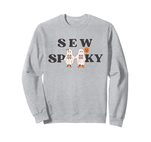Sew Gruselige Halloween-Steppdecke für Damen Sweatshirt Sew Gruselige Halloween-Steppdecke für Damen Sweatshirt von Sew Spooky Ghost Quilt Halloween Ghost Sewing
