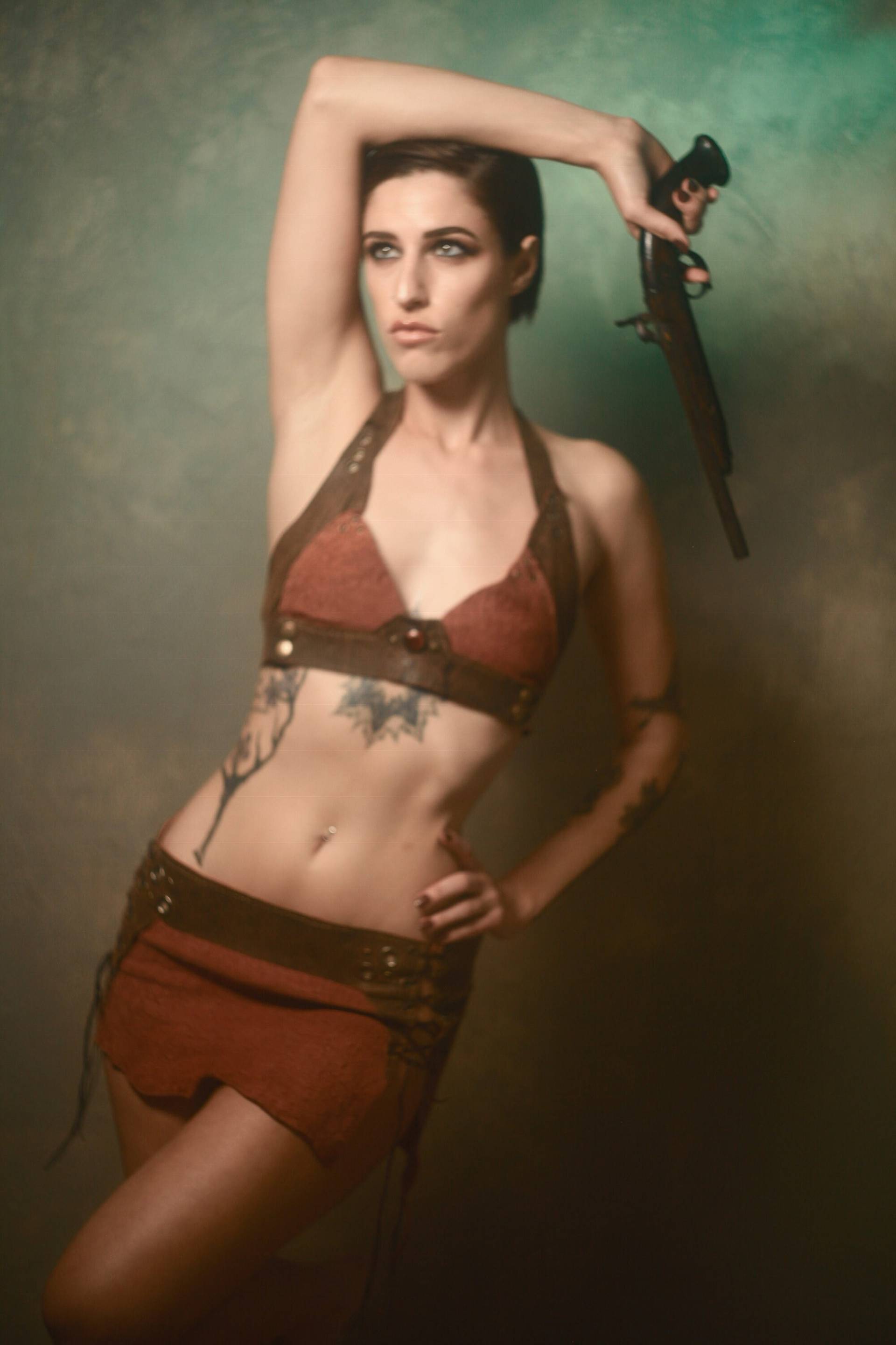 Burning Man Leder Outfit Festival Dienstprogramm Rock von SewCozybyChrista