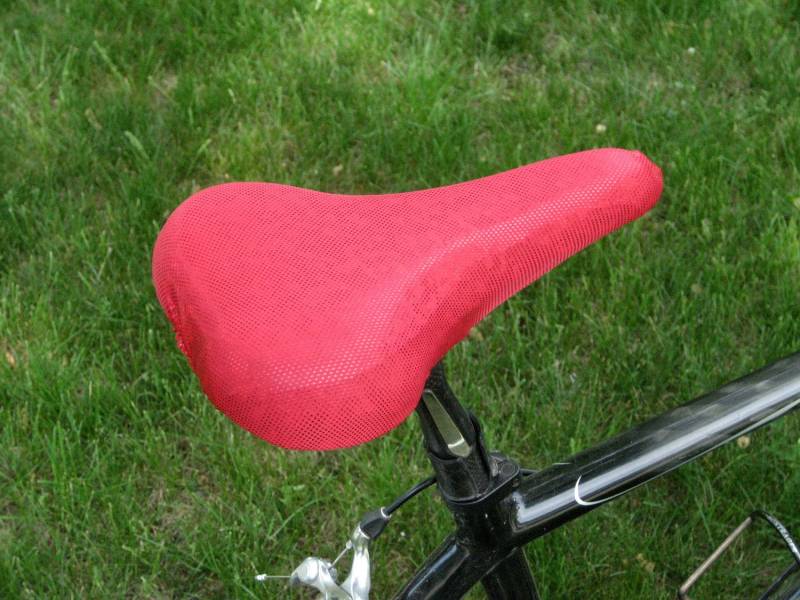 Fahrradsattelbezug - Red Metallic Passend Für Sättel Von Ca 26cm L X 18cm B 5cm von SewCreativeBySara