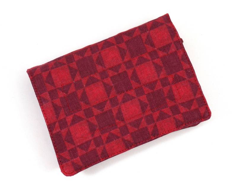 Mini Geldbörse - Reds | Mit Kreditkartenfächern Und Münzfach von SewCreativeBySara