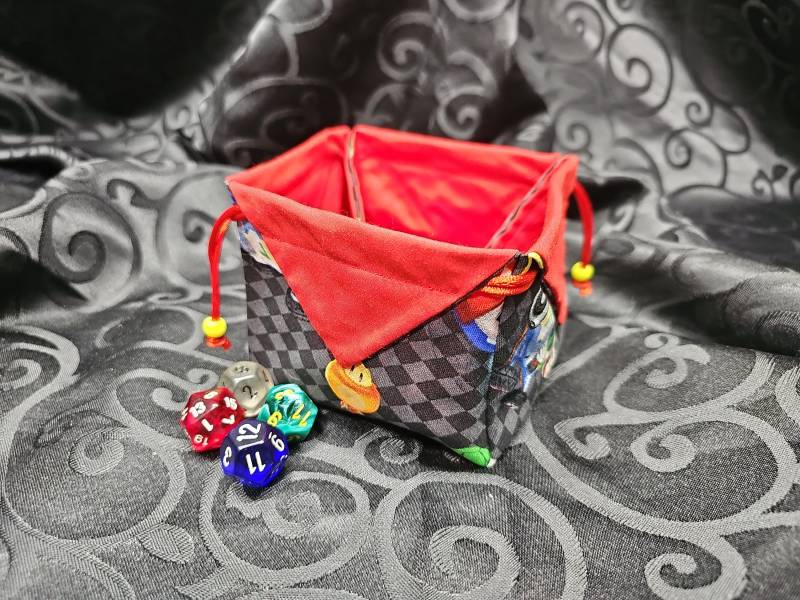 Mario Kart - Nintendo Lotus Blütenblatt Würfeltasche Mario Kart - Nintendo Lotus Blütenblatt Würfeltasche von SewCriticalBags