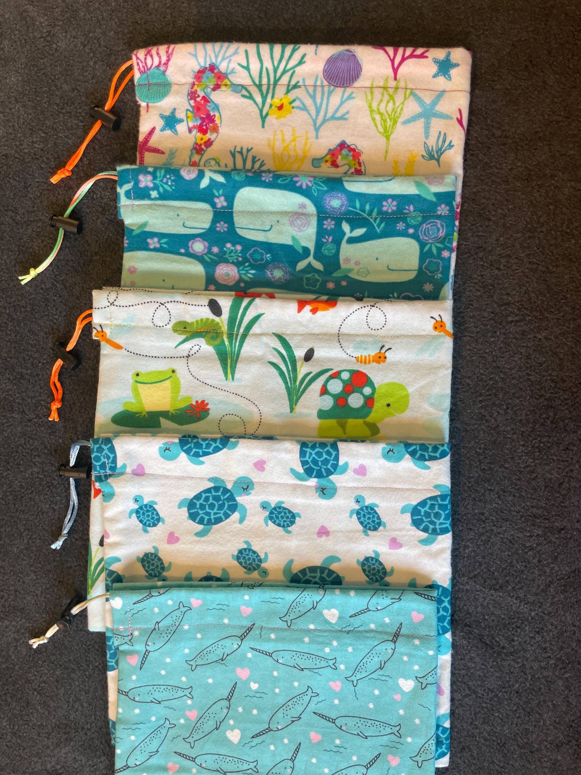 Handgemachte Kordelzugbeutel(S Handgemachte Kordelzugbeutel(S von SewCuteStuffByJenny