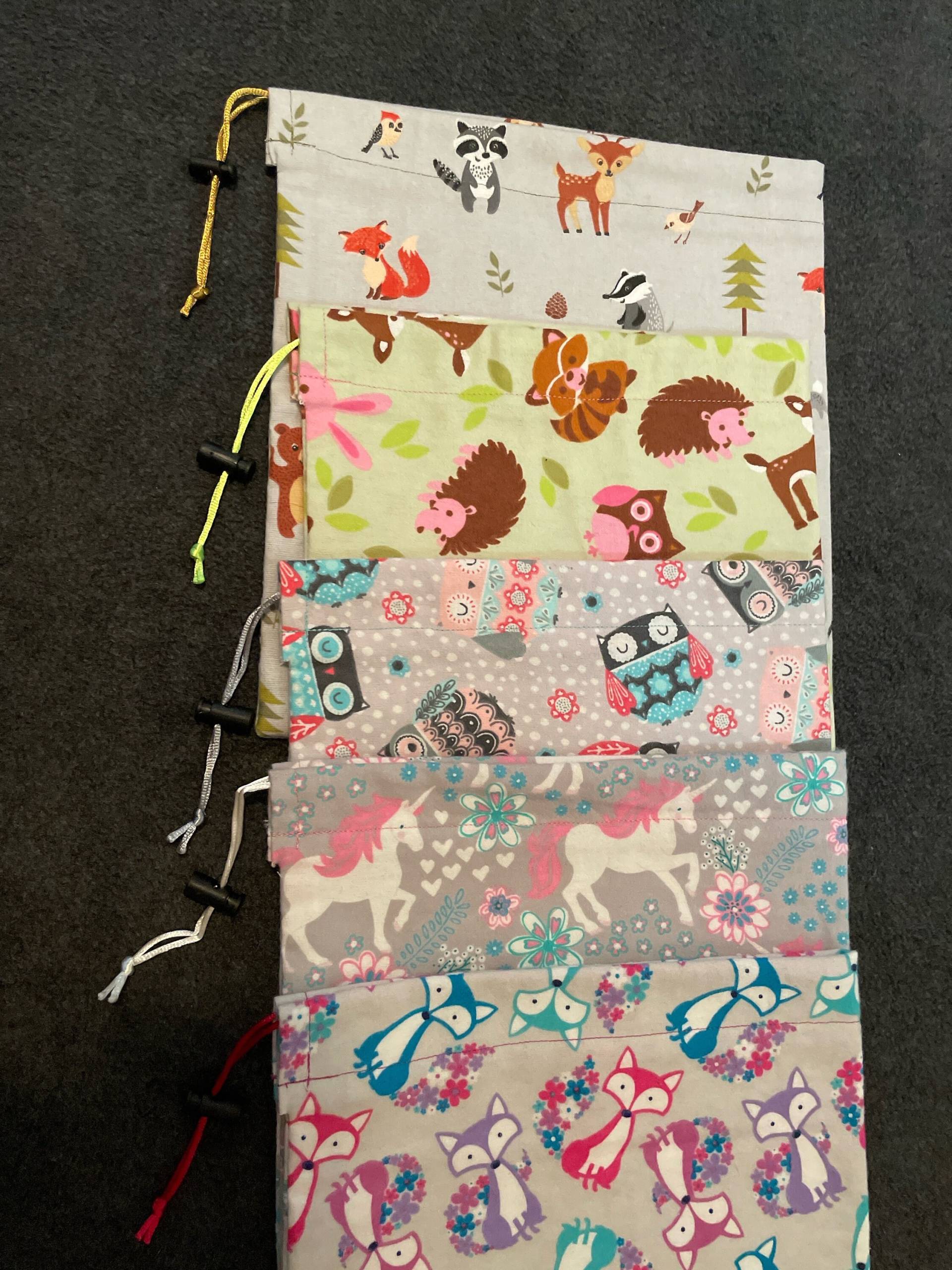 Handgemachte Kordelzugbeutel(S Handgemachte Kordelzugbeutel(S von SewCuteStuffByJenny
