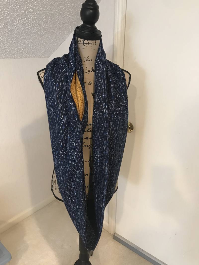 Versteckte Reißverschluss Tasche Infinity Doppel Schleife Cowl Schal Versteckte Reißverschluss Tasche Infinity Doppel Schleife Cowl Schal von SewFastbyJojo