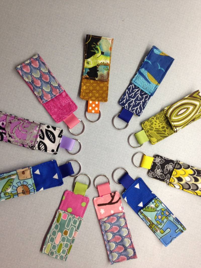 Chapstick Halter, Lippenbalsam Cozy, Gemütlich, Schlüsselring, Schlüsselring Chapstick Halter, Lippenbalsam Cozy, Gemütlich, Schlüsselring, Schlüsselring von SewGloCreations