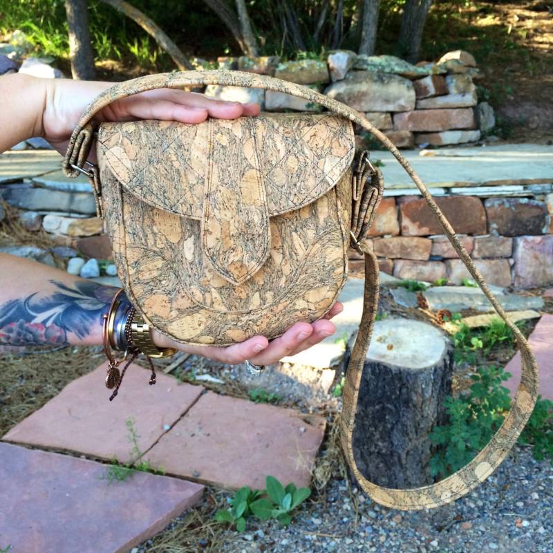 Kork Umhängetasche.veganer Crossbody Bag.designer Schultertasche.kork Bag von SewGnarHandmade