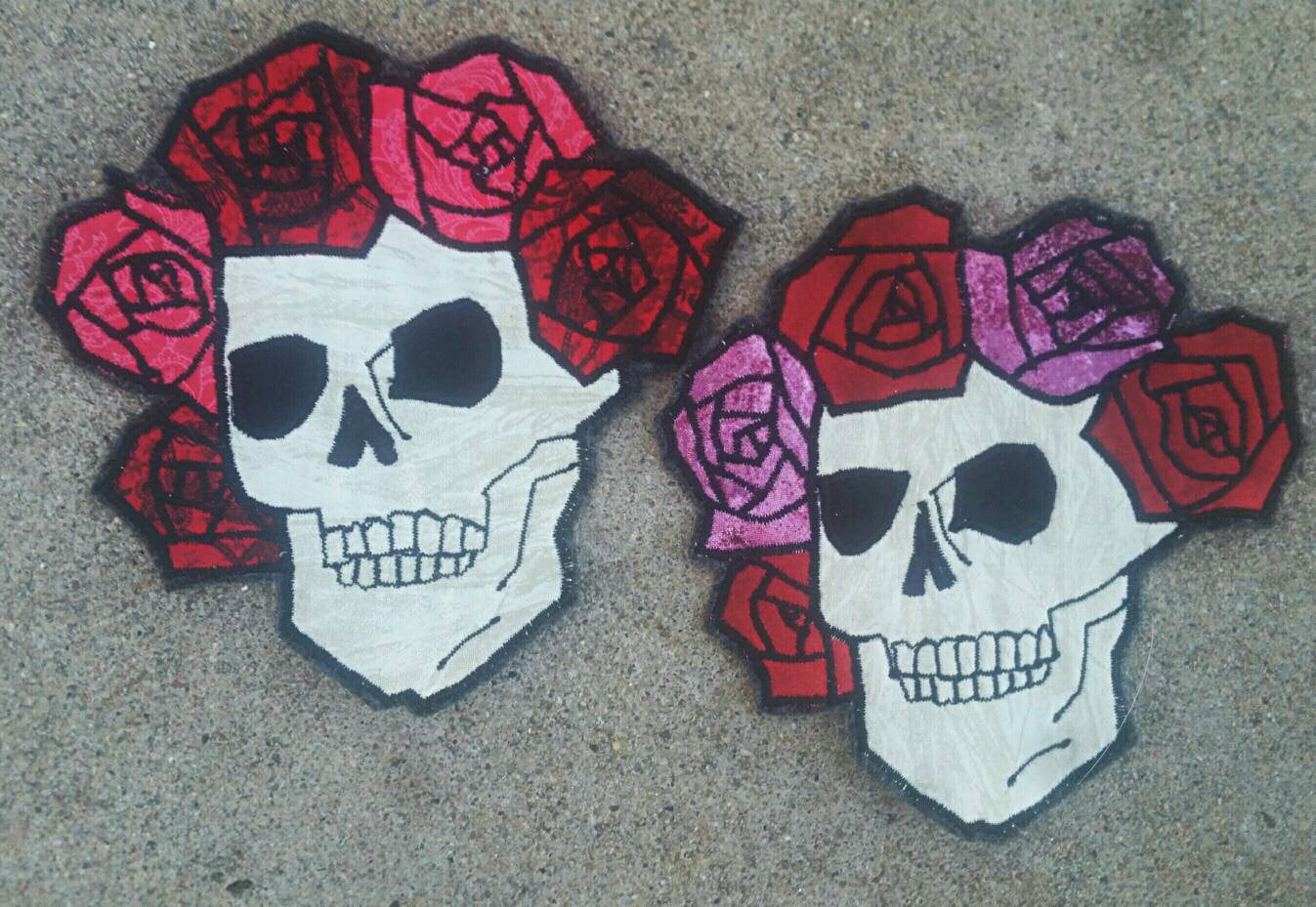 Bertha Aufnäher Mit Rosen von SewManyRoadz