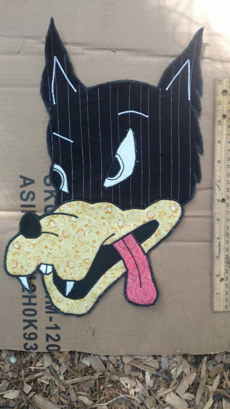 Extra Großer Dire Wolf Dankbar Toter Aufnäher von SewManyRoadz