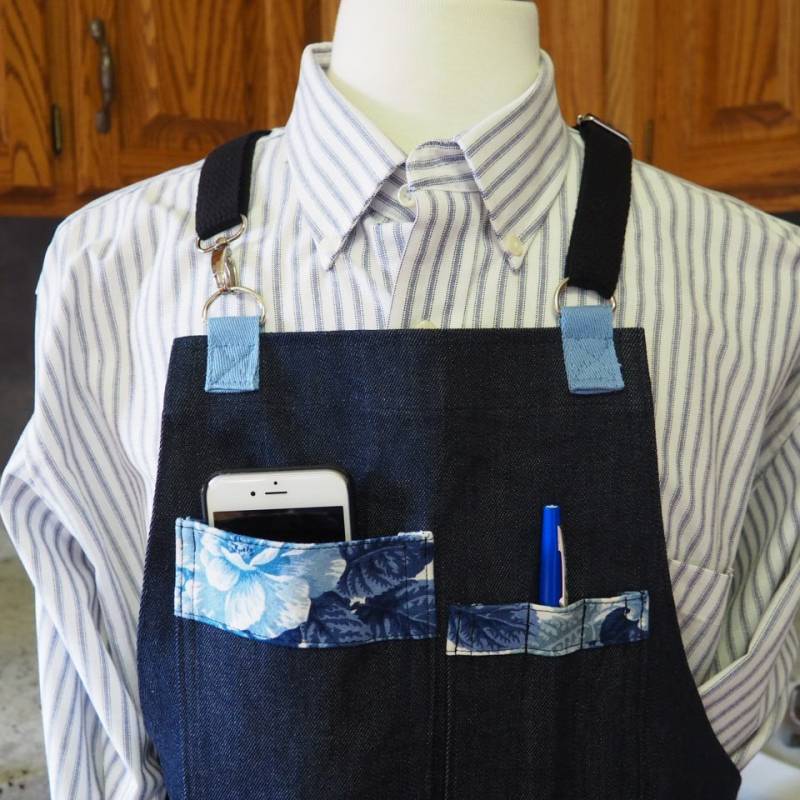 Handgemachte Schwere Denim Kreuz-Rücken-Schürze Unisex Industrielle Kochschürze Handgemachte Schwere Denim Kreuz-Rücken-Schürze Unisex Industrielle Kochschürze von SewNeededShop
