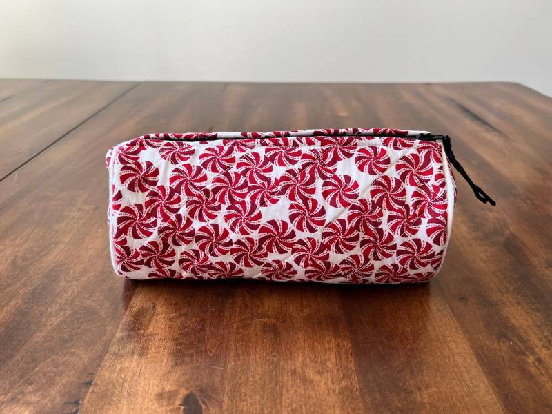 Peppermint Gesteppte Schminktasche Peppermint Gesteppte Schminktasche von SewRandall