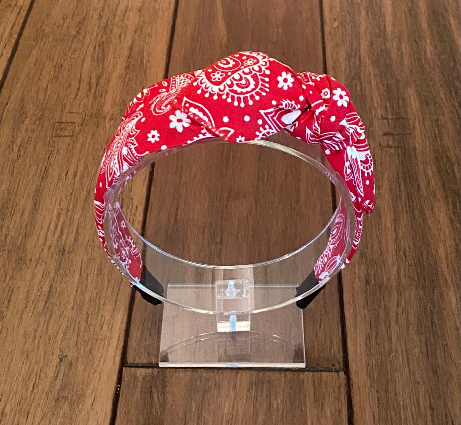 Floral Paisley Bandana Knoten Krawatte Stirnband Floral Paisley Bandana Knoten Krawatte Stirnband von SewTimeByTraci