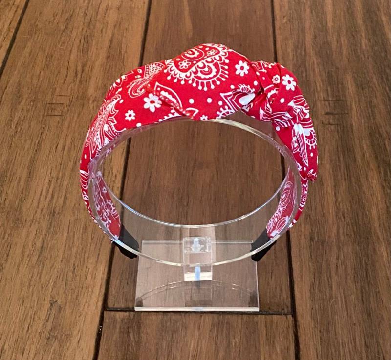 Floral Paisley Bandana Knoten Krawatte Stirnband von SewTimeByTraci